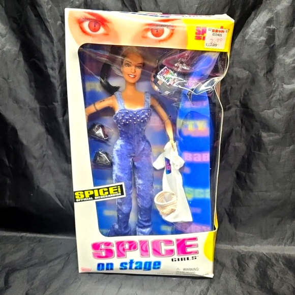 Spice Girls on Stage Sporty Spice Doll by Galoob (1998) NIB New Official - Picture 1 of 6